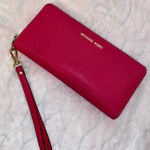 Hot pink Michael Kors Wallet